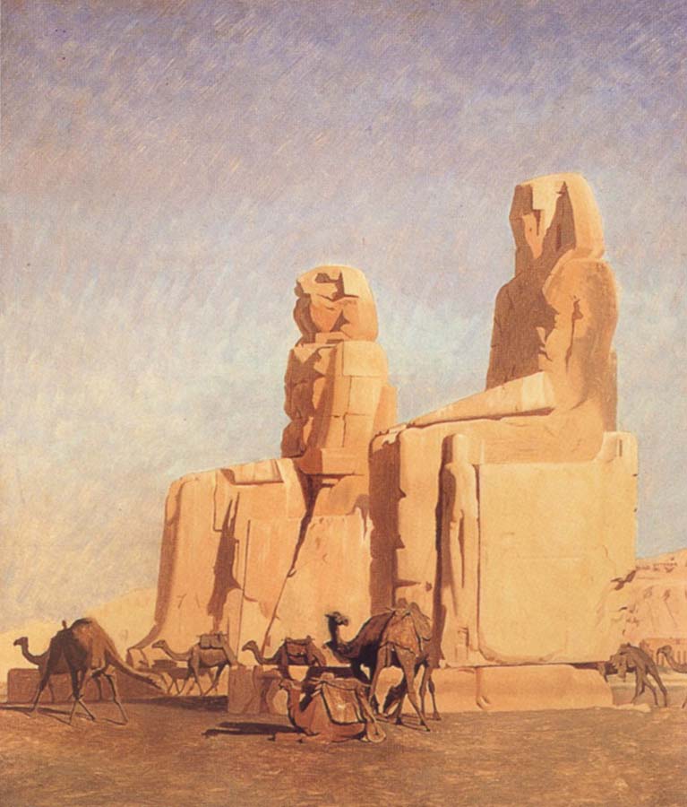 The Colossi of Thebes Memnon and Sesostris